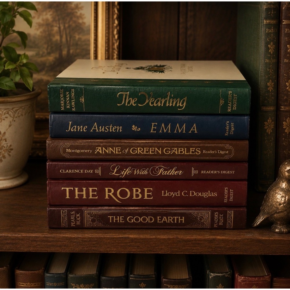 Reader's Digest Worlds Best Reading Books Set of 6 Multicolor Classic Literature